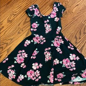 Aeropostale Scoop Neck Skater Dress